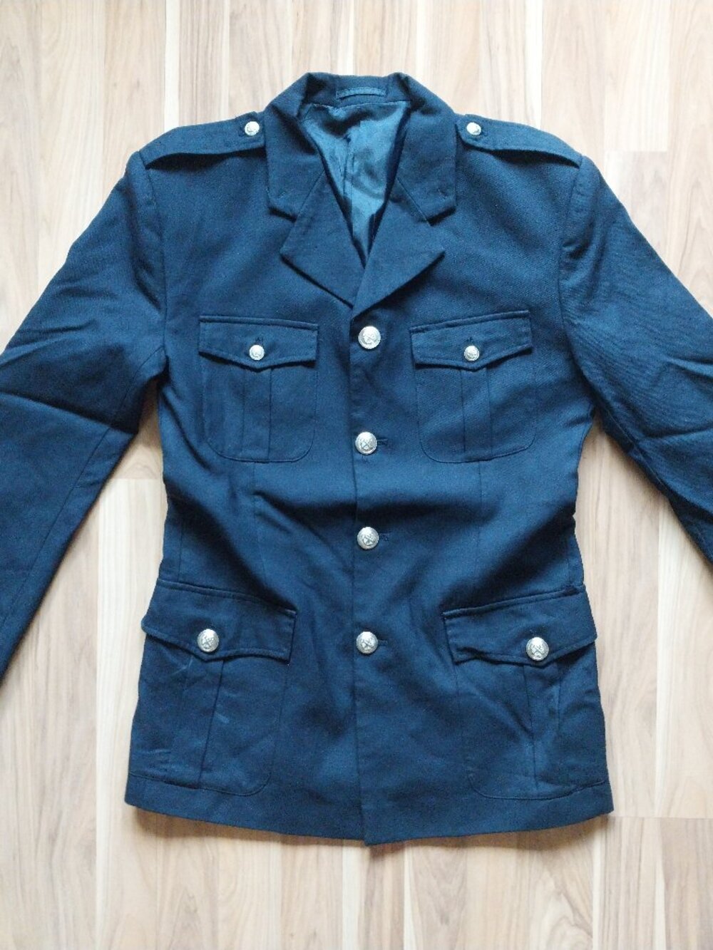 Macau Customs 4-Pocket Jacket Navy Blue Size Asian Medium (US Small)